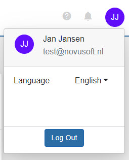 voorbeeld van een gedeelde link uit myNovuDialog